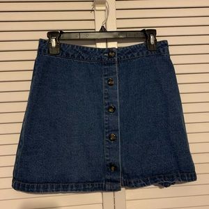 Forever 21 Denim Mini Skirt Size M